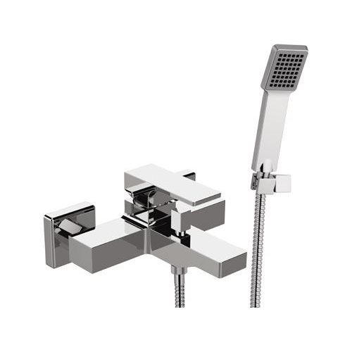 Miscelatore per vasca - AU02 - Remer Rubinetterie - da parete / in ottone cromato / da bagno