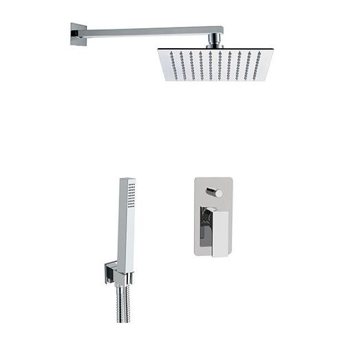 Set doccia da parete - AU09S02UFS20 SERIES - Remer Rubinetterie - contemporaneo / contract / con doccia a mano
