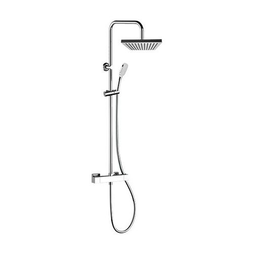 Colonna doccia termostatica - ST32X8CPSD20 SERIES - Remer Rubinetterie - finitura cromata / da parete / contemporanea