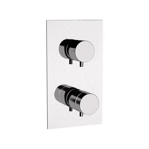 Miscelatore da doccia - NT92Q - Remer Rubinetterie - da parete / termostatico / in ottone