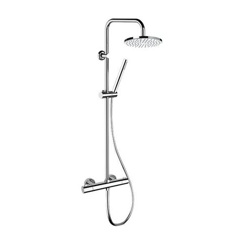 Colonna doccia termostatica - EQ32X7MMM20 SERIES - Remer Rubinetterie - da parete / contemporanea / con doccia a mano