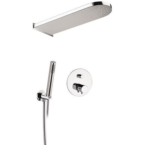 Set doccia da parete - NT09S027MDMM - Remer Rubinetterie - contemporaneo / con doccia a mano / termostatico