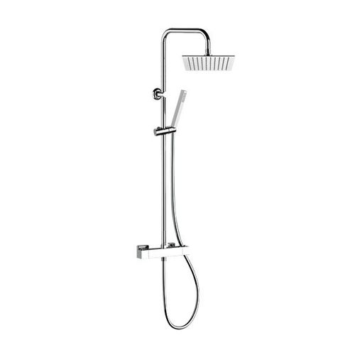 Colonna doccia termostatica - ST32X7SDUFS20 SERIES - Remer Rubinetterie - in acciaio inossidabile / da parete / contemporanea