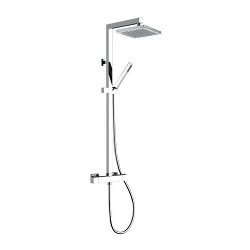 Colonna doccia termostatica - ST32LS7SS9SS SERIES - Remer Rubinetterie - in acciaio inossidabile / da parete / contemporanea