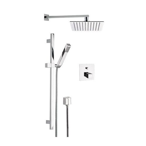 Set doccia da parete - QT09S01UFS20 SERIES - Remer Rubinetterie - contemporaneo / con doccia a mano / termostatico