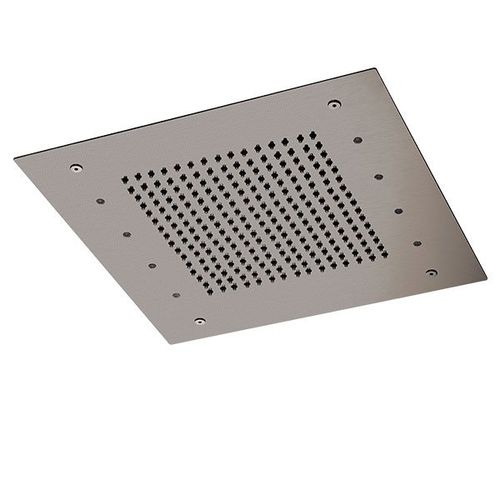 Soffione doccia da soffitto - SS357RS50 - Remer Rubinetterie - quadrato / a pioggia / con cromoterapia