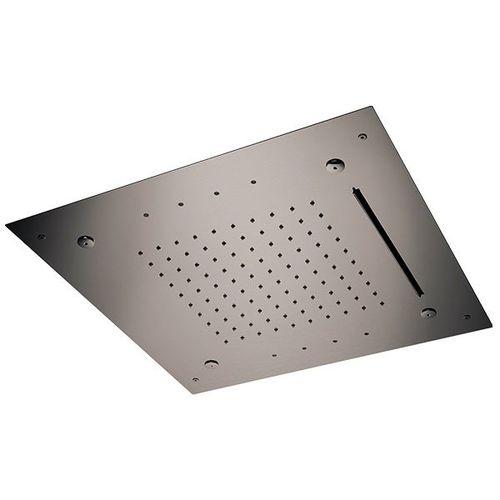 Soffione doccia da soffitto - SS357RS50NC - Remer Rubinetterie - quadrato / a pioggia / a cascata