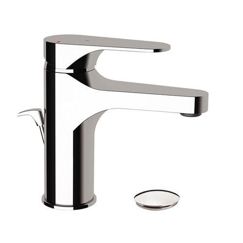 Miscelatore per lavabo - LE10LT6 - Remer Rubinetterie - da appoggio / in ottone cromato / da bagno