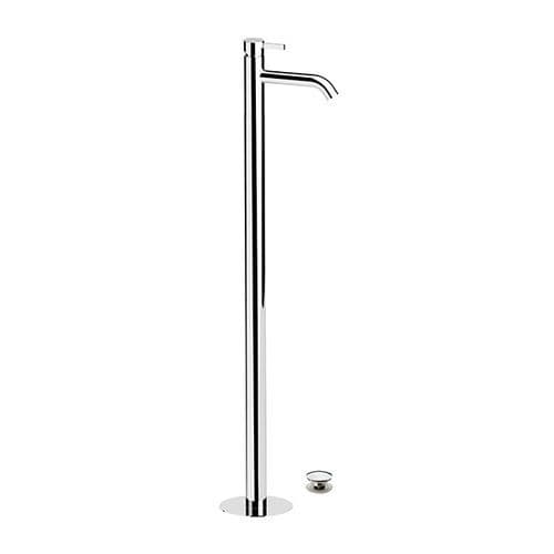 Miscelatore a pavimento - MC18 - Remer Rubinetterie - per lavabo / in ottone cromato / da bagno