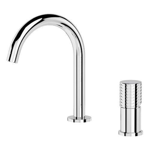 Miscelatore per lavabo - CEC57 - Remer Rubinetterie - da appoggio / in ottone cromato / da bagno