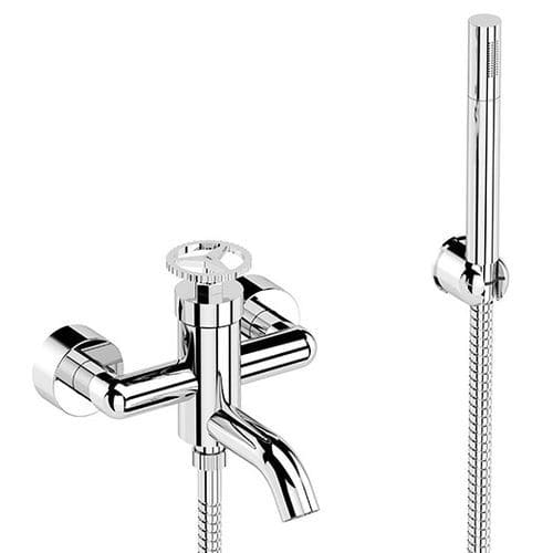 Miscelatore per vasca - CH02  - Remer Rubinetterie - a muro / in ottone cromato / da bagno