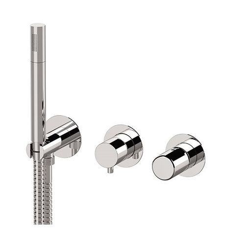 Miscelatore da doccia - DT97D2P - Remer Rubinetterie - da parete / da incasso / in ottone cromato