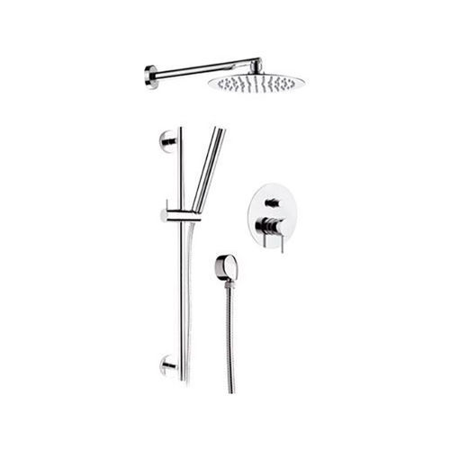Set doccia da parete - X09S01 - Remer Rubinetterie - contemporaneo / con doccia a mano / con soffione fisso