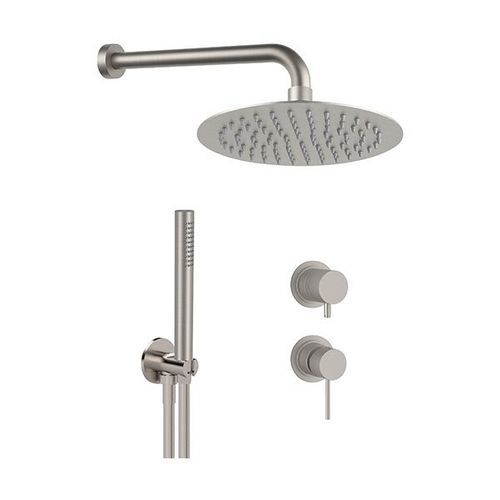 Set doccia da parete - SSX92PS02UFM20 - Remer Rubinetterie - contemporaneo / contract / con doccia a mano