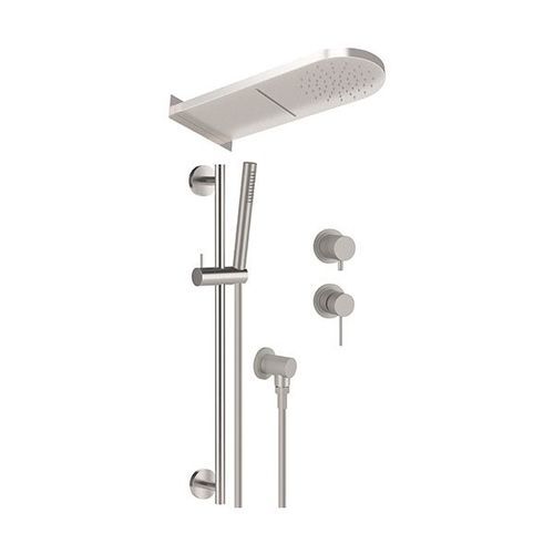 Set doccia da parete - SSX93PS01MMCA - Remer Rubinetterie - contemporaneo / contract / con doccia a mano
