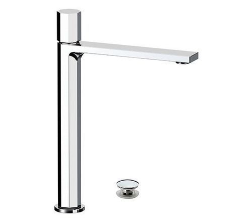 Miscelatore per lavabo - ON10LXL - Remer Rubinetterie - da appoggio / meccanico / in ottone cromato