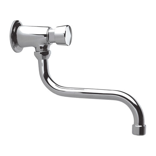 Rubinetto per lavabo - TE53 - Remer Rubinetterie - da parete / temporizzato / in metallo