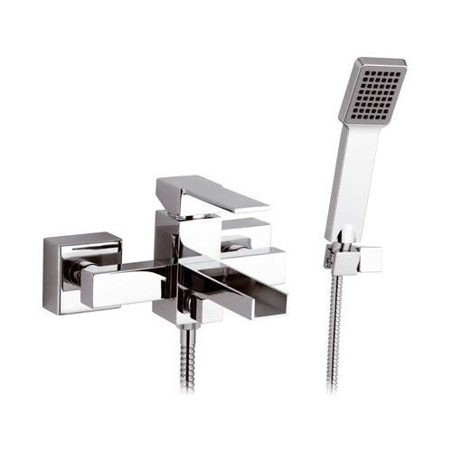 Miscelatore da doccia - QC02 - Remer Rubinetterie - per vasca / da parete / in ottone cromato