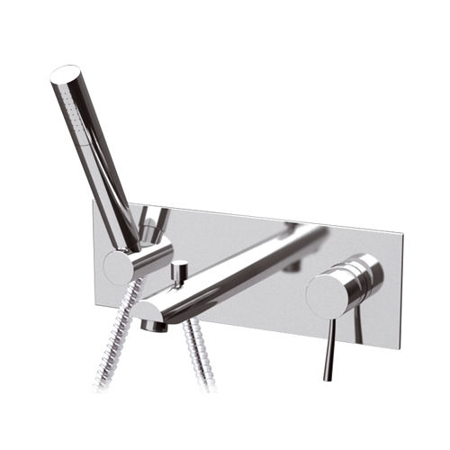 Miscelatore per vasca - N04 - Remer Rubinetterie - da parete / da incasso / in ottone cromato