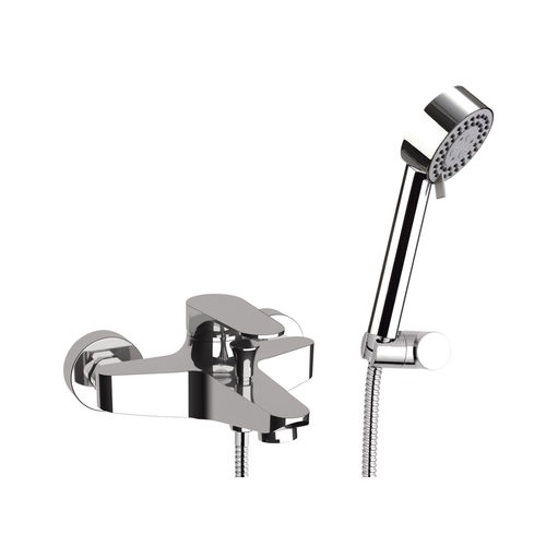 Miscelatore da doccia - L02 - Remer Rubinetterie - per vasca / da parete / in ottone cromato
