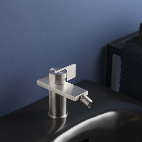 Miscelatore per bidet - PR50BA201INOX - Ritmonio Rubinetterie Srl - da appoggio / in acciaio inossidabile / da bagno
