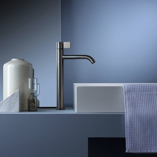 Miscelatore per lavabo - PR50AF211IBX - Ritmonio Rubinetterie Srl - da appoggio / in acciaio inossidabile / da interno
