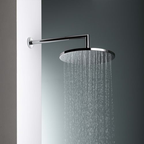 Soffione doccia da parete - I0BA2110LUC - Ritmonio Rubinetterie Srl - da soffitto / rotondo / a pioggia