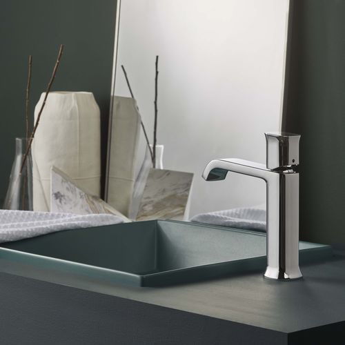 Miscelatore per lavabo - PR35AU201CRL+PR35MA001CRL - Ritmonio Rubinetterie Srl - da appoggio / in ottone cromato / da interno