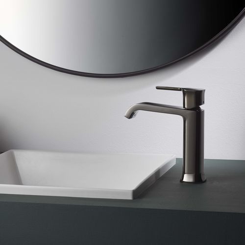 Miscelatore per lavabo - PR35AU201CRB+PR35MA101CRB - Ritmonio Rubinetterie Srl - da appoggio / in ottone cromato / da interno