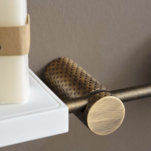 Sistema di fissaggio in ottone cromato - 7BW006F34 - Ritmonio Rubinetterie Srl - per stanza da bagno / per interni