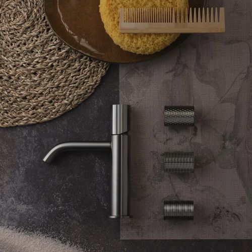Miscelatore per lavabo - PR51AU101+PR51MA001 - Ritmonio Rubinetterie Srl - da appoggio / in ottone cromato / da bagno