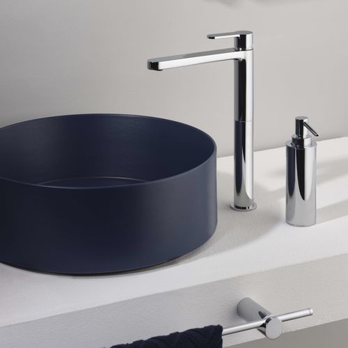 Miscelatore per lavabo - PR37AF201CRL - Ritmonio Rubinetterie Srl - da appoggio / in ottone cromato / da bagno