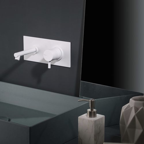 Miscelatore per lavabo - E0BA0113SXC03 - Ritmonio Rubinetterie Srl - da incasso / in ottone / da bagno