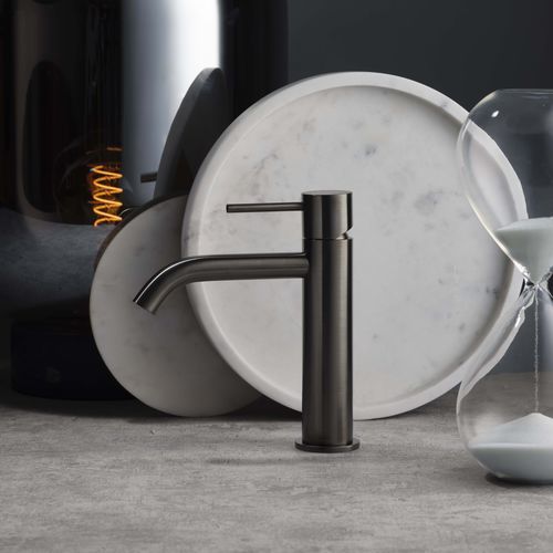 Miscelatore per lavabo - PR52AA201BLX - Ritmonio Rubinetterie Srl - da appoggio / in ottone cromato / in ottone spazzolato