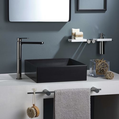 Miscelatore per lavabo - PR38AF201 - Ritmonio Rubinetterie Srl - da appoggio / in ottone cromato / da bagno