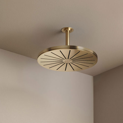 Soffione doccia da soffitto - 060A - VOLA - rotondo / a pioggia