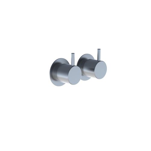 Miscelatore doppio comando per vasca - 701 series - VOLA - da incasso / in acciaio inossidabile / da bagno