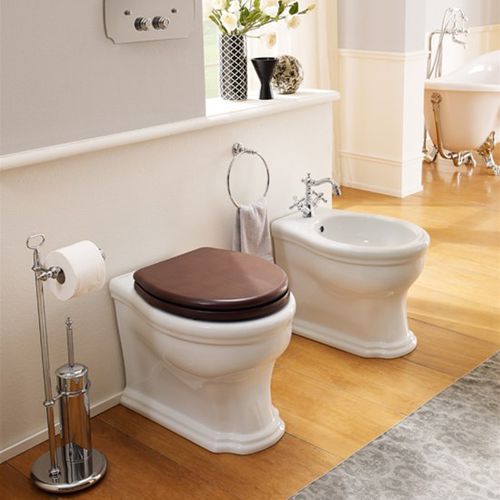 WC da appoggio - 5306 - Scarabeo Ceramiche - in ceramica / per uso residenziale / ovale