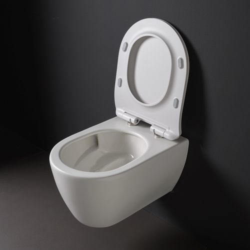 WC sospeso - Glam Twist - Scarabeo Ceramiche - in ceramica / non specificato / con cassetta ad incasso