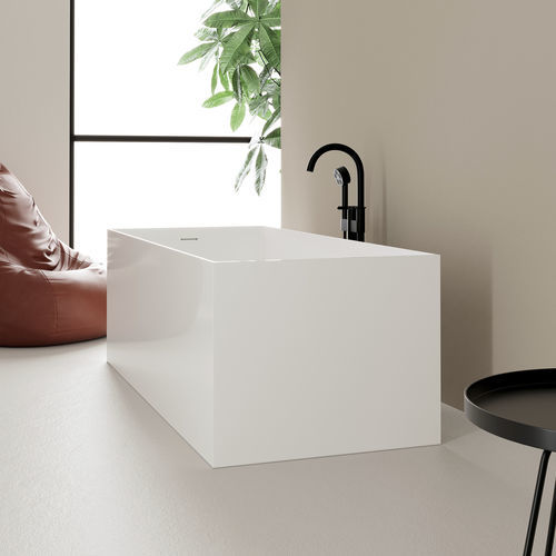 Vasca da bagno da appoggio - TEOREMA 2.0 - Scarabeo Ceramiche - per ambiente abitativo / in ceramica / contemporanea