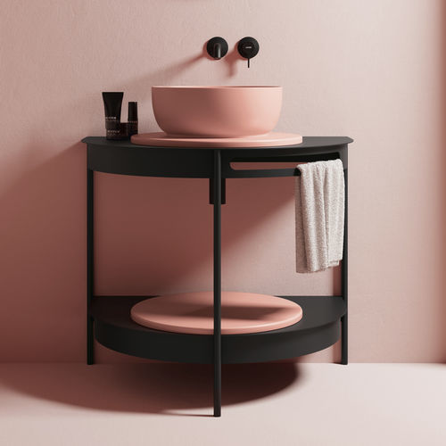 Supporto per lavabo in metallo - SESTO - Scarabeo Ceramiche