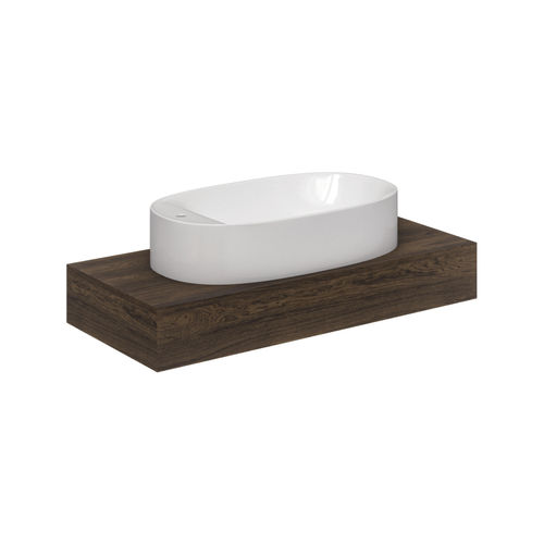 Lavabo da appoggio - SKINNY - Scarabeo Ceramiche - in ceramica / finitura opaca / lucido