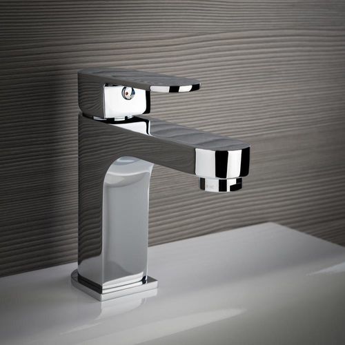 Miscelatore per lavabo - TEMPO - SUPERGRIF - da piano / meccanico / in metallo cromato