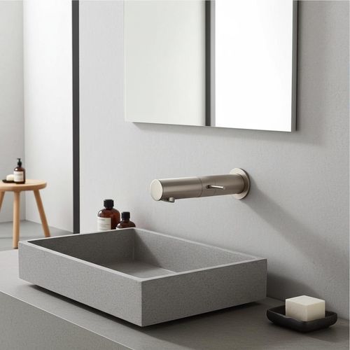 Miscelatore per lavabo - 038105284 - SUPERGRIF - da parete / in nichel / da bagno