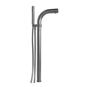 Miscelatore per vasca - D38: 038 429 110 - SUPERGRIF - a pavimento / in metallo cromato / da bagno
