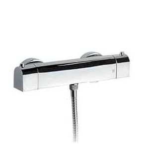 Miscelatore da doccia - MILA: 004 556 110 - SUPERGRIF - da parete / termostatico / in metallo cromato