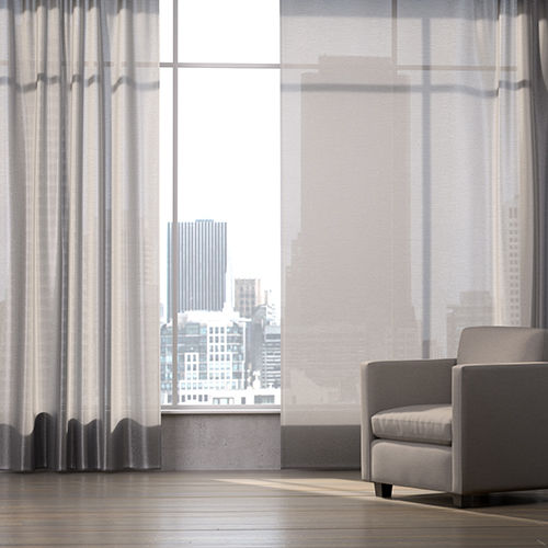 Tendina voile a motivi - BEWITCHED - Knoll Textiles - poliestere FR / ignifuga / acustica