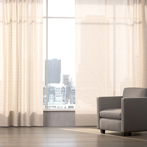 Tendina voile con motivi geometrici - DONOVAN - Knoll Textiles - in seta / in lana / resistente al fuoco