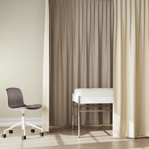Tessuto per tende - UNISON - Knoll Textiles - a righe / in poliestere / in Trevira CS®