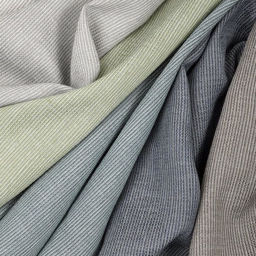 Tendina voile a righe - ABROAD - Knoll Textiles - in poliestere riciclato / organica / resistente al fuoco